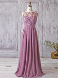 Elegant Bridesmaid Dresses,Long Bridesmaid Dress,BD00338