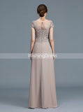 Elegant Mother of the Bride Dresses,Mother Dress with Sleeves,Long Mother Dress,MD00026