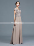 Elegant Mother of the Bride Dresses,Mother Dress with Sleeves,Long Mother Dress,MD00026