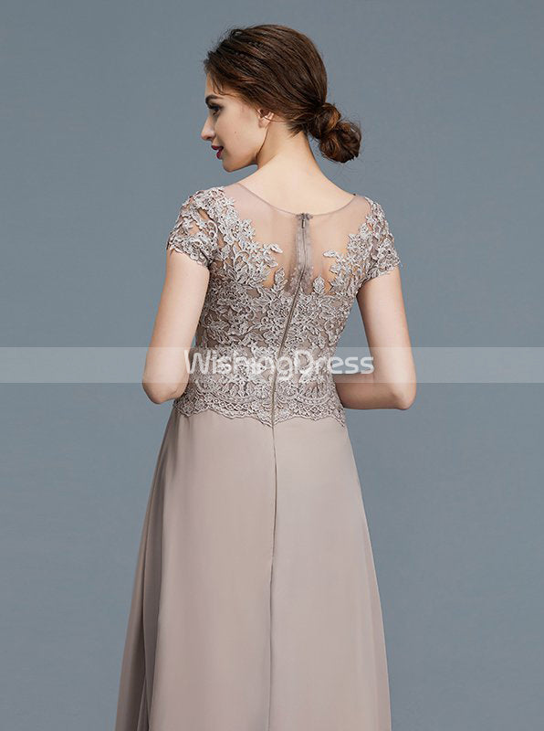 Elegant Mother of the Bride Dresses,Mother Dress with Sleeves,Long Mot - Wishingdress Elegant Mother of the Bride Dresses,Mother Dress with Sleeves,Long Mot - Wishingdress