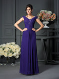 Empire Mother of the Bride Dresses,Floor Length Mother Dress,MD00066