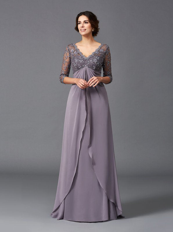 mother of the bride dresses with empire waist Dark Green Chiffon Dress This elegant Cap Sleeve Empire Waist Long Mother Of The Bride Dress is the perfect choice for any mother of the bride Empire Waist Mother of the