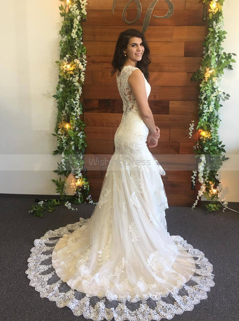 Fit and Flare Wedding Dress,Lace Wedding Dresses,Fitted Bridal Dress,Modern Bridal Dress,WD00146, US22W / Pink Fit and Flare Wedding Dress,Lace Wedding Dresses,Fitted Bridal Dress,Modern Bridal Dress,WD00146, US22W / Pink