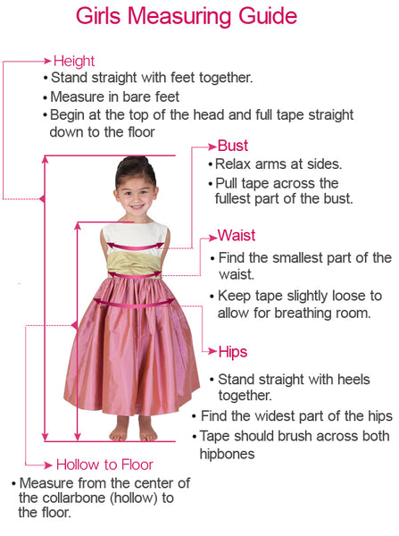 Fuchsia Little Girl Pageant Dresses,Sparkly Little Princess Gown,GPD0038