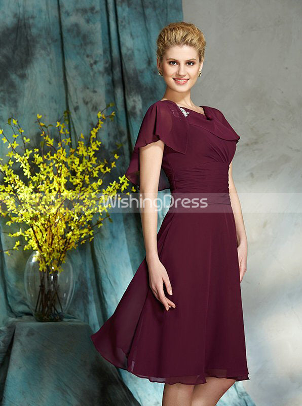 Grape Mother of the Bride Dresses,Knee Length Mother of the Bride Dress,MD00043, US24W / Royal Blue Grape Mother of the Bride Dresses,Knee Length Mother of the Bride Dress,MD00043, US24W / Royal Blue