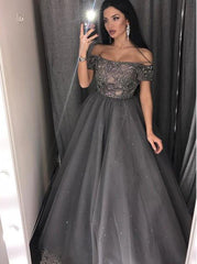 Gray Prom Dress for Teens,Beaded Sweet 16 Dress,PD00444, US6 / Burgundy Gray Prom Dress for Teens,Beaded Sweet 16 Dress,PD00444, US6 / Burgundy