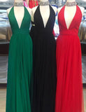 Halter Prom Dresses,Tulle Prom Dress,Long Prom Dress for Teens,PD00328