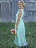 High Low Bridesmaid Dresses,Modern Bridesmaid Dress,Summer Bridesmaid Dress,BD00214