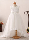 High Low Flower Girl Dresses,Girl Party Dress,Princess Flower Girl Dress,FD00048
