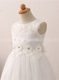 High Low Flower Girl Dresses,Girl Party Dress,Princess Flower Girl Dress,FD00048