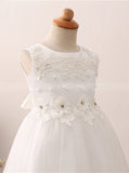 High Low Flower Girl Dresses,Girl Party Dress,Princess Flower Girl Dress,FD00048