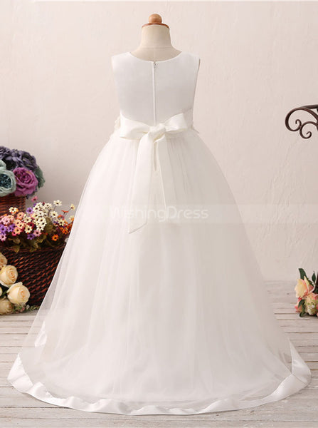 High Low Flower Girl Dresses,Girl Party Dress,Princess Flower Girl Dress,FD00048