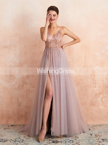 products/illusion-prom-dress-with-slit-dusty-blue-evening-dress-pd00459-1.jpg