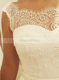 Ivory Wedding Dresses,Chiffon Wedding Dress,Beach Bridal Dress,Boho Bridal Dress,WD00168