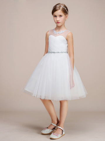 products/knee-length-junior-bridesmaid-dress-white-tulle-flower-girl-dress-jb00023-4.jpg