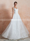 Lace Destination Wedding Dresses,Simple Bridal Dress,WD00471