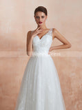 Lace Destination Wedding Dresses,Simple Bridal Dress,WD00471