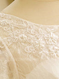 Lace Plus Size Wedding Dresses,Floor Length Plus Size Wedding Dress,WD00320