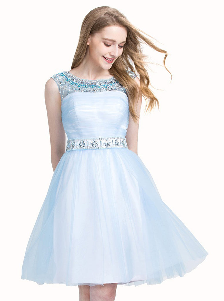 Light Blue Sweet 16 Dresses,Knee Length Sweet 16 Dress,Princess Sweet Sixteen Dress,SW00007, US14 / SkyBlue Light Blue Sweet 16 Dresses,Knee Length Sweet 16 Dress,Princess Sweet Sixteen Dress,SW00007, US14 / SkyBlue