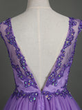Lilac Homecoming Dresses,Short Homecoming Dress,Fancy Cocktail Dress,HC00007