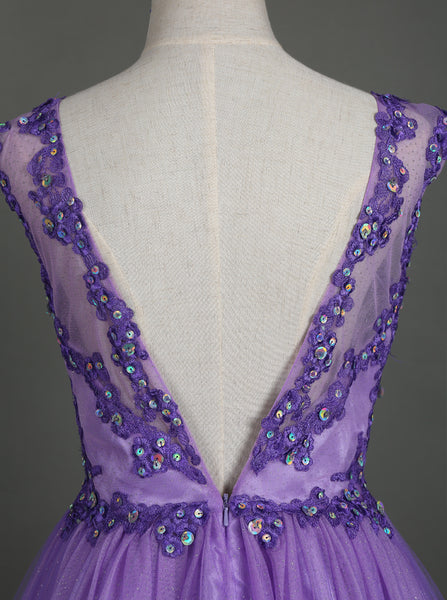 Lilac Homecoming Dresses,Short Homecoming Dress,Fancy Cocktail Dress,HC00007