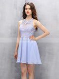 Lilac Homecoming Dresses,Short Homecoming Dress,Homecoming Dress for Teens,HC00060