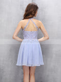 Lilac Homecoming Dresses,Short Homecoming Dress,Homecoming Dress for Teens,HC00060