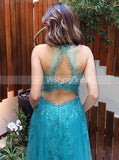 Lilac Prom Dresses,Halter Prom Dress,Long Prom Dress,Prom Dress for Teens,PD00265