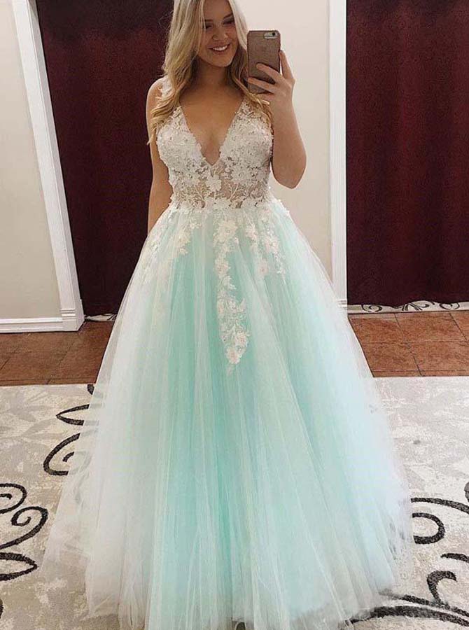 Lilac Tulle Sweet 16 Dresses,Long Prom Dress for Teens,PD00440, US4 / Lilac Lilac Tulle Sweet 16 Dresses,Long Prom Dress for Teens,PD00440, US4 / Lilac