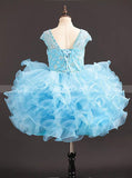 Little Girls Cupcake Pageant Dress,Kids Little Princess Dress,GPD0039