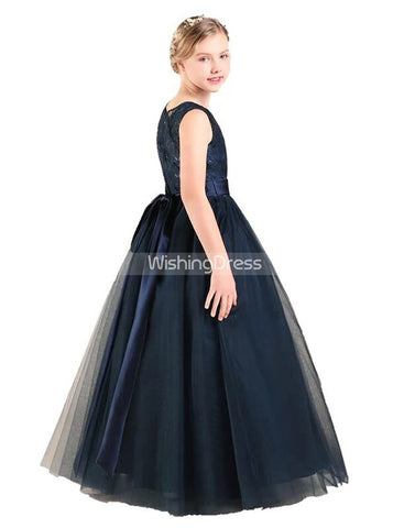 products/little-princess-dresses-navy-formal-dress-for-teens-tulle-junior-bridesmaid-dress-jb00061-2.jpg