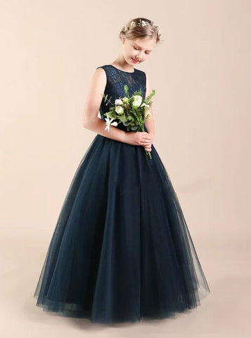 products/little-princess-dresses-navy-formal-dress-for-teens-tulle-junior-bridesmaid-dress-jb00061-4.jpg