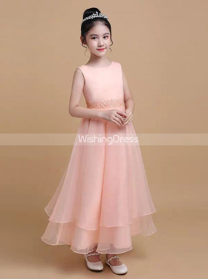 Long Junior Bridesmaid Dress,Elegant Formal Dress for Teens,JB00075, J16 / Purple Long Junior Bridesmaid Dress,Elegant Formal Dress for Teens,JB00075, J16 / Purple