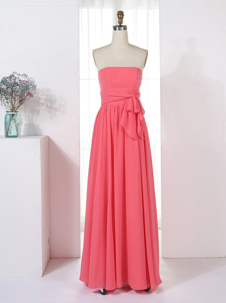 Lovely Bridesmaid Dresses,Long Bridesmaid Dress,Bridesmaid Dress with Straps,BD00207