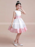Lovely Two Tone Junior Bridesmaid Dress,Birthday Party Dress for Little Girls,JB00076