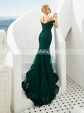 Mermaid Evening Dresses,Off the Shoulder Prom Dress,PD00455