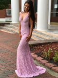Mermaid Prom Dresses,Lace Prom Dress,Luxury Prom Dress,Long Prom Dress,PD00258