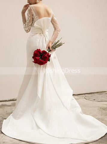 products/mermaid-wedding-dress-with-sleeves-satin-bridal-dress-wd00455-1.jpg