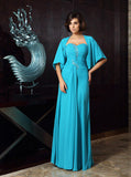 Mother of the Bride Dress with Jacket,Chiffon Mother of the Bride Dress,MD00046