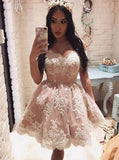 Off the Shoulder Homecoming Dresses,Lace Homecoming Dress,Homecoming Dress for Teens,HC00182