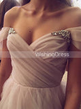 Off the Shoulder Prom Dresses,Princess Prom Dress,Tulle Prom Dress,PD00266
