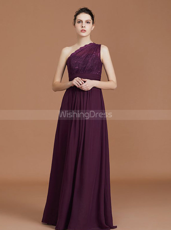 One Shoulder Bridesmaid Dresses,Grape Bridesmaid Dress,Long Bridesmaid Dress,BD00229, US22W / Royal Blue One Shoulder Bridesmaid Dresses,Grape Bridesmaid Dress,Long Bridesmaid Dress,BD00229, US22W / Royal Blue
