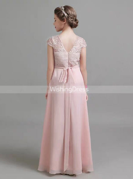 Pink Formal Junior Bridesmaid Dresses,Cute Junior Bridesmaid Dress,JB00062
