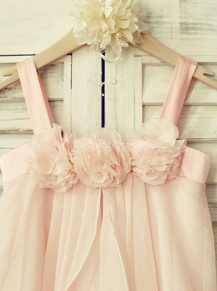 Pink Tutu Dresses,Chiffon Girl Party Dress,Short Birthday Dress,FD00114