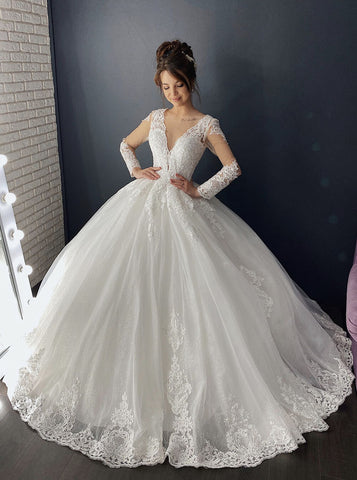 products/princess-bridal-gown-with-sleeves-classic-ball-gown-wedding-dress-wd00647-3.jpg