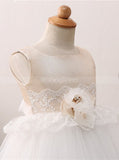 Princess Flower Girl Dress,Pretty Girl Party Dress,Layered Flower Girl Dress,FD00047