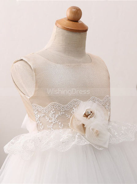 Princess Flower Girl Dress,Pretty Girl Party Dress,Layered Flower Girl Dress,FD00047