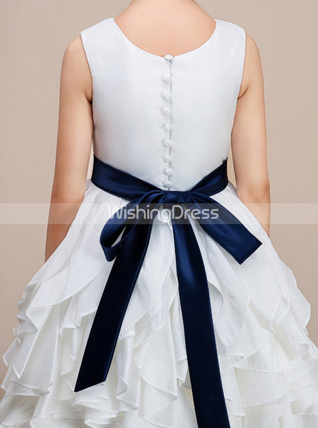 Princess Junior Bridesmaid Dresses,Ruffled Girl Dress,Ball Gown Flower Girl Dress,JB00013