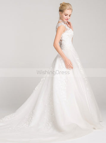 products/princess-wedding-dress-floral-wedding-dress-tulle-bridal-gown-charming-wedding-gown-wd00012-1.jpg