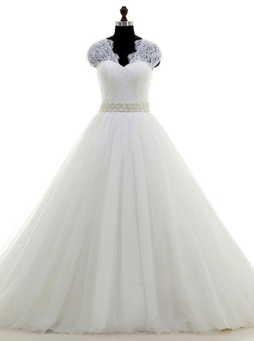 products/princess-wedding-dress-with-belt-lace-tulle-wedding-dresses-elegant-wedding-gown-wd00040.jpg